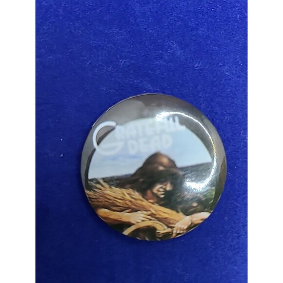 A Lot Of 5 GRATEFUL DEAD BUTTONS 50th Anniversary 1 1/4" - Picture 1 of 4